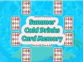 Žaidimas Summer Cold Drinks Card Memory
