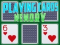 Žaidimas Playing Cards Memory