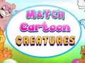 Žaidimas Match Cartoon Creatures