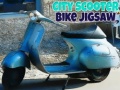 Žaidimas City Scooter Bike Jigsaw