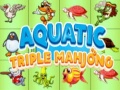 Žaidimas Aquatic triple mahjong