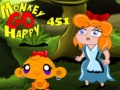 Žaidimas Monkey Go Happy Stage 451