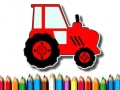 Žaidimas Easy Kids Coloring Tractor