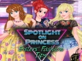 Žaidimas Spotlight on Princess Sisters Fashion Tips