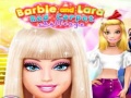 Žaidimas Barbie and Lara Red Carpet Challenge