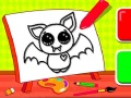 Žaidimas Easy Kids Coloring Bat