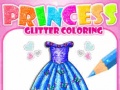 Žaidimas Princess Glitter Coloring