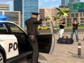 Žaidimas Cartoon Police Cars Puzzle