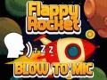 Žaidimas Flappy Rocket With Blowing