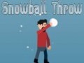 Žaidimas Snowball Throw