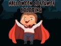Žaidimas Halloween Costumes Coloring