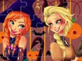 Žaidimas Princess Halloween Jigsaw