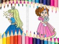 Žaidimas Beautiful Princess Coloring Book