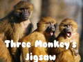 Žaidimas Three Monkey's Jigsaw