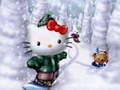 Žaidimas Hello Kitty Christmas Jigsaw Puzzle