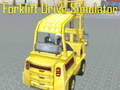 Žaidimas Forklift Drive Simulator