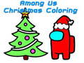 Žaidimas Among Us Christmas Coloring