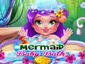 Žaidimas Mermaid Baby Bath