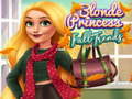 Žaidimas Blonde Princess Fall Trends