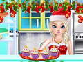 Žaidimas Sister Princess Christmas Cupcake Maker