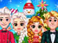 Žaidimas Frozen Princess Christmas Celebration