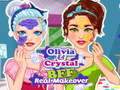 Žaidimas Crystal and Olivia BFF Real Makeover