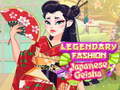 Žaidimas Legendary Fashion Japanese Geisha