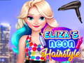 Žaidimas Eliza's Neon Hairstyle