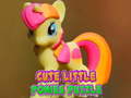 Žaidimas Cute Little Ponies Puzzle