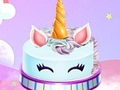 Žaidimas Little Anna Unicorn Cake Make