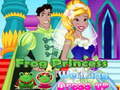 Žaidimas Frog Princess Wedding Dress up