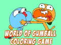 Žaidimas World Of Gumball Coloring Game