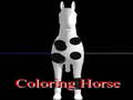 Žaidimas Coloring horse