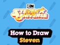 Žaidimas Steven Universe: How To Draw Steven