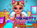 Žaidimas Naughty Baby Princess Weekend