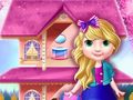 Žaidimas Princess Doll House Decoration