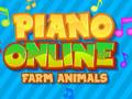 Žaidimas Piano Online Farm Animals