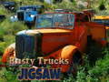 Žaidimas Rusty Trucks Jigsaw