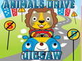 Žaidimas Animals Drive Jigsaw