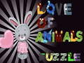 Žaidimas Love Of Animals Puzzle