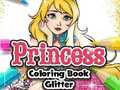 Žaidimas Princess Coloring Book Glitter
