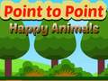 Žaidimas Point To Point Happy Animals