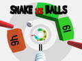 Žaidimas Snake vs Balls