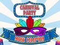 Žaidimas Carnival Party Mask Coloring
