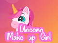 Žaidimas Unicorn Make up Girl