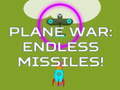 Žaidimas Plane War: Endless Missiles!