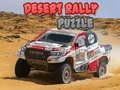 Žaidimas Desert Rally Puzzle