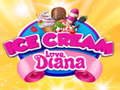 Žaidimas Ice Cream love Diana 