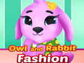 Žaidimas Owl and Rabbit Fashion