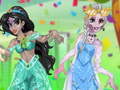 Žaidimas Princess Cute Zombies April Fun 